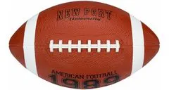 New Port Chicago Velika žoga za ameriški nogomet, rjava, št. 5