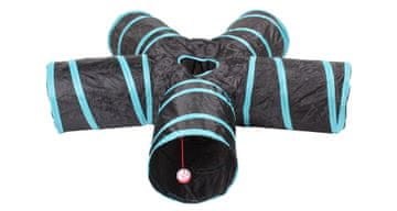 Merco Petstranski tunel za trening agilityja za pse, črno-modri