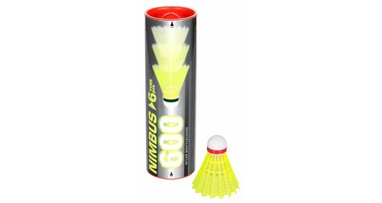Merco Multipack 3 kosov Žogice za badminton Nimbus 600 rdeče barve, 6 kosov