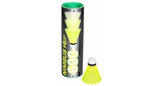 Merco Žogice za badminton Nimbus 600 zelene barve, 6 kosov