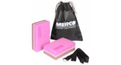 Merco Multipack 2 kosov Multipack za jogo in pilates Yoga Max bordo barve