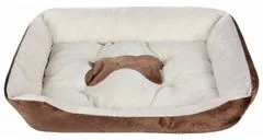Merco Udobna pasja postelja rjave barve, XS