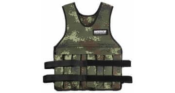 Merco Hercules 15 kg telovnik z utežmi, zelen