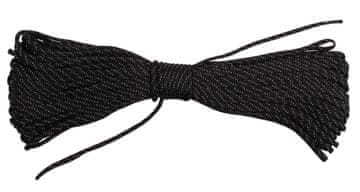 Merco Večpak 4 kosi 7jedrna polipropilenska vrv 31 m, 4 mm, črna