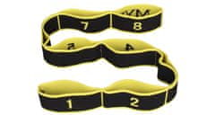 Merco Multipack 2pcs Joga 8 Cell Stretch Strap Rumena, 1 kos
