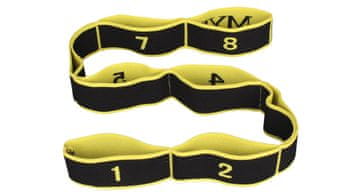 Merco Multipack 2pcs Joga 8 Cell Stretch Strap Rumena, 1 kos