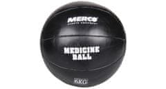 Merco Črna usnjena medicinska žoga, 2 kg