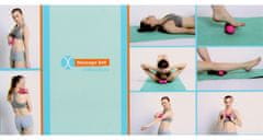 Merco Multipack 4pcs Dual Ball Massager Blue