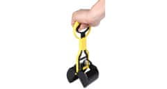 Merco Multipack 4pcs Picker Kratek zbiralnik pasjih iztrebkov rumene barve