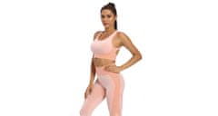 Merco Fitnes komplet ženskih športnih oblačil Yoga Sense, roza, M