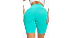 Merco Ženske športne kratke hlače Yoga Fixed aqua, S