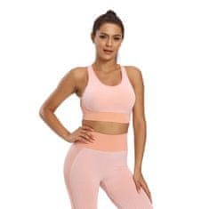 Merco Fitnes komplet ženskih športnih oblačil Yoga Sense, roza, M