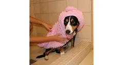 Merco Vpojna majhna brisača za psa Pink