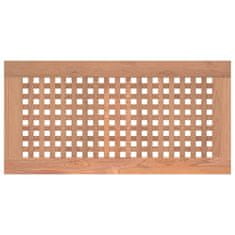 Vidaxl Klop za tuširanje 60x30x45 cm trdna tikovina