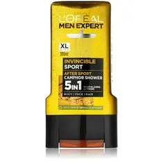 Loreal Paris Gel za prhanje za telo in lase Men Expert Invincible Sport (Shower Gel) (Neto kolièina 300 ml)