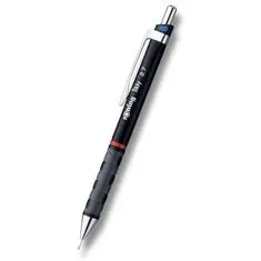 Rotring Tikky Črni mikro svinčnik, različna širina sledi 0,7 mm