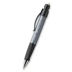 Faber-Castell Mehanski svinčnik Grip Plus 0,7 mm kovinsko siv