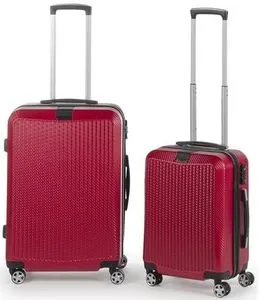 Carbon Series 2-delni set potovalnih kovčkov, rdeč, 60 L + 40 L