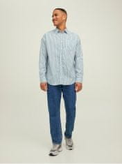 Jack&Jones Moška srajca JORBRINK Wide Fit 12215472 Cashmere Blue (Velikost M)