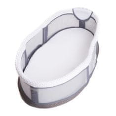 Bo Jungle otroška posteljica z nočno lučko B-BabySleeper Grey