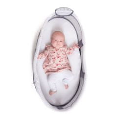 Bo Jungle otroška posteljica z nočno lučko B-BabySleeper Grey
