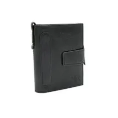 Rovicky Moška denarnica iz pravega usnja SCOTTY črne barve N1227-RHP_390365 Univerzalni