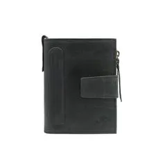 Rovicky Moška denarnica iz pravega usnja SCOTTY črne barve N1227-RHP_390365 Univerzalni