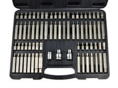 GEKO Nastavki TORX, IMBUS, SPLINE, set 75 kosov G10036