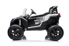 Lean-toys Otroški buggy na akumulator A032 STRONG, bel