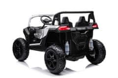 Lean-toys Otroški buggy na akumulator A032 STRONG, bel