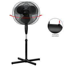 Clatronic VL 3603 S BK ventilator 40cm