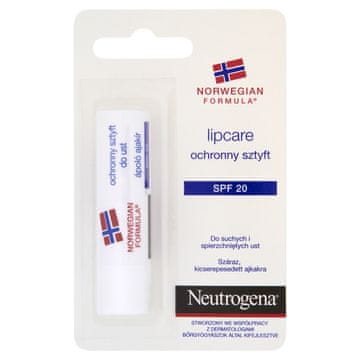 shumee Neutrogena Norwegian Formula zaščitni stik za ustnice SPF 20 4,80 g
