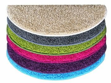 eoshop Stopnice Color Shaggy (polkrog - pravokotnik) (Varianta: Color shaggy sivi pravokotnik 24x65 cm)