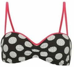 Ocean Pacific - Bikini bratec dame – Črnobela Dot - 16(XL)