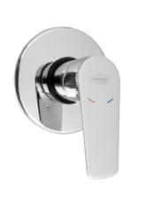 AQUALINE AQUALINE LOTTA skrita kromirana tuš pipa, 1 izhod