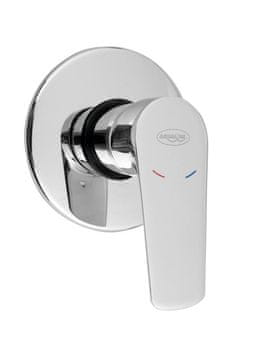 AQUALINE AQUALINE LOTTA skrita kromirana tuš pipa, 1 izhod