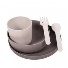 Bo Jungle jedilni set CPLA 5ks Grey