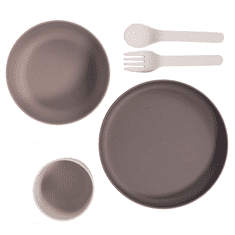 Bo Jungle jedilni set CPLA 5ks Grey