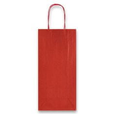 Sadoch Allegra darilna vrečka 140 x 85 x 390 mm, za steklenico - rubinasta