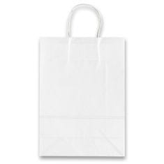 Brand-Rex Darilna vrečka Tinta Unita White Kraft 160 x 80 x 210 mm
