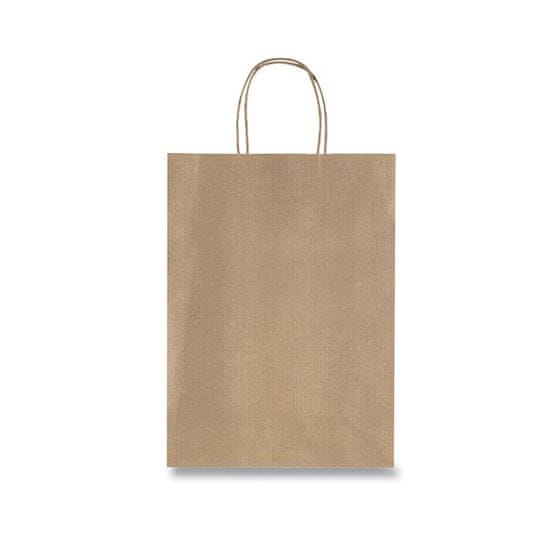 Brand-Rex Darilna vrečka Tinta Unita Brown Kraft 160 x 80 x 210 mm