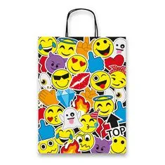 Sadoch Emoji darilna vrečka različnih dimenzij 260 x 120 x 345 mm