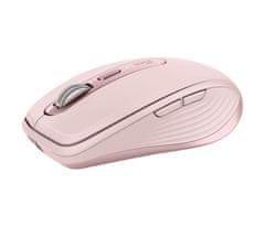 Logitech MX Anywhere 3 brezžična miška, roza (910-005990)