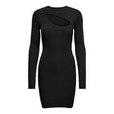 ONLY Ženska obleka ONLLIZA Bodycon Fit 15267964 Black (Velikost XL)