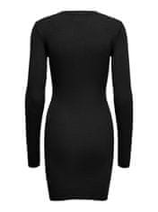 ONLY Ženska obleka ONLLIZA Bodycon Fit 15267964 Black (Velikost XL)