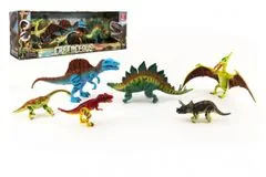 Teddies Komplet dinozavri, ki se premikajo 6 kosov plastike
