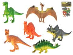 Dinozavri 12-13 cm 6 kosov z dodatki