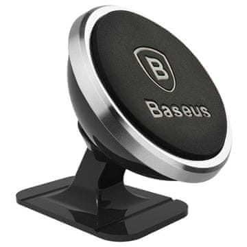 BASEUS magnetno držalo za telefon v avtomobilu - srebrno