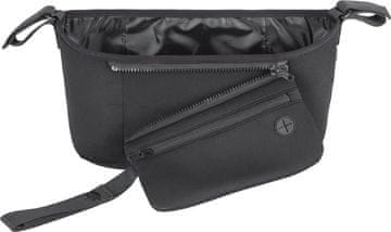 Petite&Mars PETITE&amp;MARS Organizator za voziček Pocket Zip black