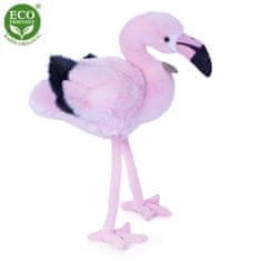 Rappa Plišasta ptica flamingo 34 cm EKOLOŠKO PRIJAZNO